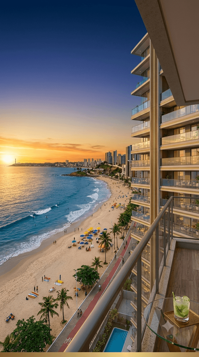 <h2>Vista mar.</h2><h2>Exclusividade.</h2><h2>Valorização.</h2>